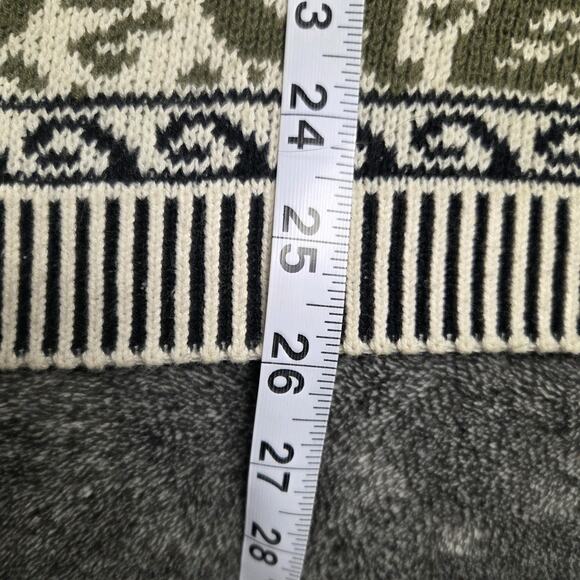 90s Vintage Elephant Jungle Patterned Sweater Babette And Partners Size Medium - Picture 6 of 6